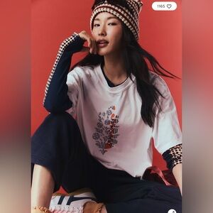 Free People Movement Inspire Buti Logo Tee Size Small NWT!!!